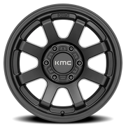 KMC Trail 17x8.5 +0 6x139.7mm 106.1mm Satin Black