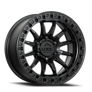 Lock Offroad Trail 20x10 -18 6x135mm 87.1mm Matte Black Matte Black Ring