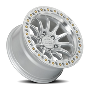 Lock Offroad Trail 20x9 +20 5x127mm 71.5mm Machined Silver Clear Coat