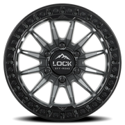 Lock Offroad Trail 17x9 -12 5x127mm 71.5mm Matte Grey Ma