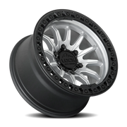 Lock Offroad Trail 20x9 +1 5x127mm 71.5mm Matte Silver Ma