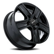 RTX Transit 16x6.5 +60 5x160mm 65.1mm Gloss Black