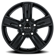 RTX Transit 16x6.5 +60 5x160mm 65.1mm Gloss Black