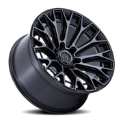 Fuel Trax 20x9 +20 6x135mm 87.1mm Gloss Black Machined Face-Dark Tinted Clear