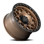 KMC Trek 17x9 +18 6x139.7mm 106.1mm Matte Bronze Black Lip