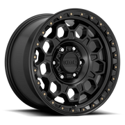 KMC Trek 17x9 +0 6x139.7mm 106.1mm Satin Black