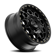 KMC Trek 17x8 +35 6x139.7mm 100.3mm Satin Black