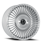 Dolce Luxury Trento 22x9 +15 5x112mm 73.1mm Gloss Silver Brushed Face