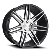 Niche Trento 20x9 +35 5x114.3mm 72.6mm Gloss Black Brushed