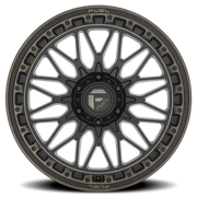 Fuel Trigger 17x9 +1 6x139.7mm 106.1mm Matte Black Dark Tint