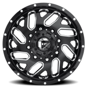 Fuel Triton Dually 22x8.25 +105 8x210mm 154.3mm Gloss Black Milled