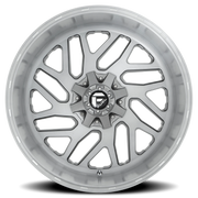 Fuel Triton Platinum 20x10 -18 5x139.7mm 110.1mm Brushed Gunmetal Clear Tint