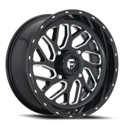 Fuel Triton UTV 18x7 +13 4x156mm 132mm Gloss Black Milled