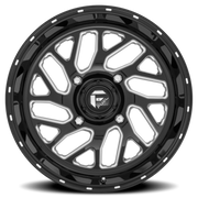 Fuel Triton UTV 16x7 +13 4x156mm 132mm Gloss Black Milled