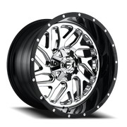 Fuel Triton 20x10 -19 6x135mm 106.1mm Chrome Gloss Black Lip