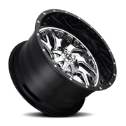 Fuel Triton 20x10 -19 5x139.7mm 110.1mm Chrome Gloss Black Lip