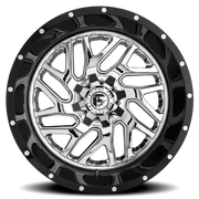 Fuel Triton 20x10 -19 8x170mm 125.1mm Chrome Gloss Black Lip