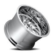Fuel Triton 22x10 -18 8x165.1mm 125.1mm Chrome Chrome Plated