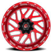 Fuel Triton 22x12 -44 6x135mm 106.1mm Candy Red Milled