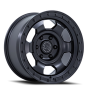 Black Rhino Trooper 17x8.5 -10 5x127mm 71.5mm Matte Black