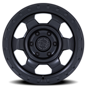 Black Rhino Trooper 17x8.5 +25 5x114.3mm 72.56mm Matte Black