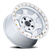 Black Rhino Trooper 17x8.5 -10 5x127mm 71.5mm Gloss Silver Machined Face