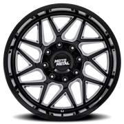 Moto Metal Turbine MO812 20x9 +20 8x170mm 125.1mm Gloss Black Milled