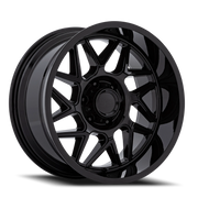 Moto Metal Turbine MO812 20x10 -18 6x135mm 87.1mm Gloss Black