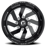 Fuel Turbo 18x9 +1 8x170mm 125.1mm Gloss Black Milled