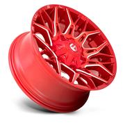 Fuel Twitch 22x10 -18 6x135mm 106.1mm Candy Red Milled