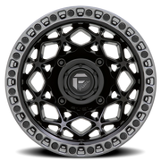 Fuel Unit UTV 15x10 +0 4x137mm 110.1mm Matte Black Gunmetal Ring