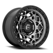 Fuel Unit 17x9 -12 6x135mm 87.1mm Gunmetal Matte Black Ring