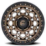 Fuel Unit 17x9 +1 6x139.7mm 106.1mm Bronze Matte Black Ring