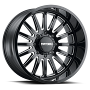Mayhem Utopia 20x9 +0 8x165.1mm 125.2mm Gloss Black Milled