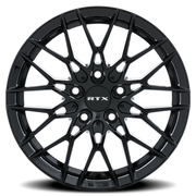 RTX V20 15x6.5 +40 4x98mm 58.1mm Gloss Black