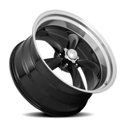 American Racing Torq Thrust II 22x9 +15 5x127mm 83.06mm Gloss Black Machined Lip