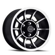 American Racing Vector 15x7 +0 5x114.3mm 86.2mm Satin Black Machined