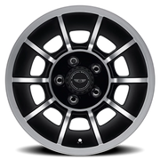 American Racing Vector 15x7 +0 5x114.3mm 86.2mm Satin Black Machined