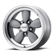 American Racing VN504 17x7 +0 5x120.65mm 72.6mm Mag Gray Mirror Lip