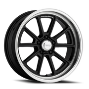 American Racing Draft 18x10 +12 5x114.3mm 72.6mm Gloss Black Diamond Cut Lip