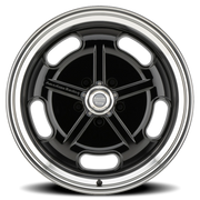 American Racing Salt Flat 20x8 +0 5x114.3mm 72.6mm Gloss Black Diamond Cut Lip