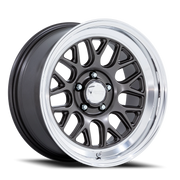 American Racing VN516 G-Force 18x9 +24 5x114.3mm 72.56mm Matte Anthracite Diamond Cut Lip