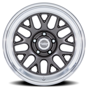 American Racing VN516 G-Force 18x10 +0 5x120.65mm 72.56mm Matte Anthracite Diamond Cut Lip