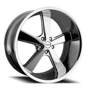 American Racing Nova 22x11 +18 5x127mm 78.3mm Chrome