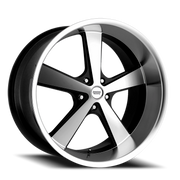 American Racing Nova 20x8.5 +0 5x127mm 78.3mm Gloss Black Machined