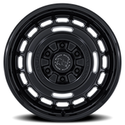 Black Rhino Vagabond 17x8.5 +0 6x139.7mm 106.1mm Matte Black Gloss Black Lip