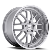 TSW Valencia 18x9.5 +20 5x120mm 76mm Silver Mirror Cut Lip