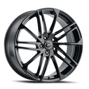 Platinum Valor 20x8.5 +35 5x112mm 66.56mm Gloss Black Clear Coat