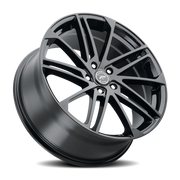 Platinum Valor 17x8 +35 5x110mm 65.1mm Gloss Black Clear Coat