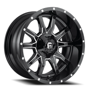 Fuel Vandal 17x9 -12 6x135mm 106.1mm Gloss Black Milled